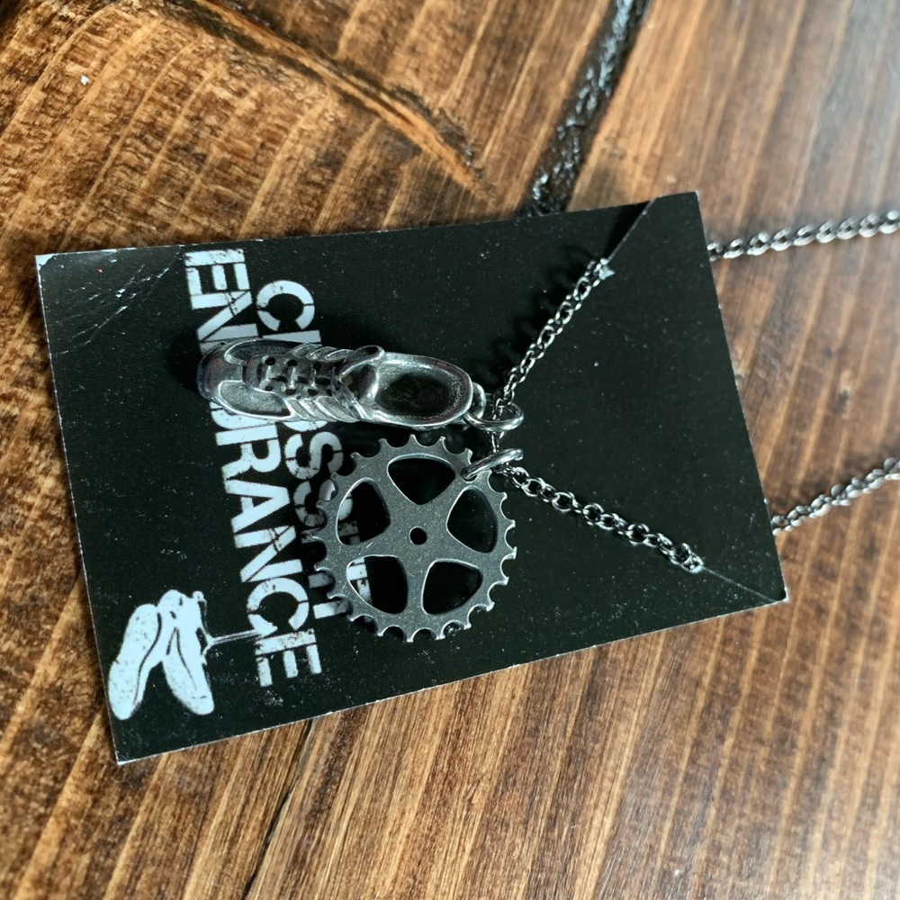 CrossFit Endurance Necklace Shoe Bike gear